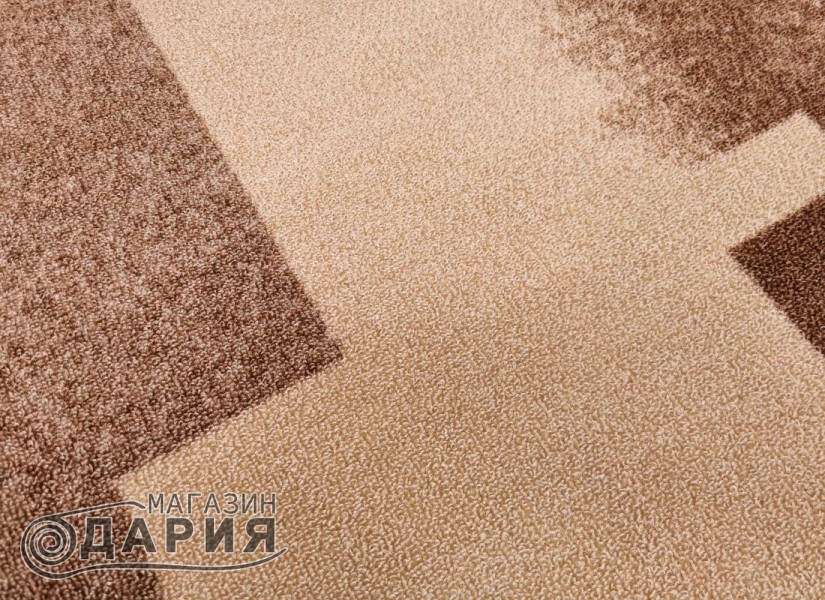 Мокетен килим 80 BROWN КРЪГ